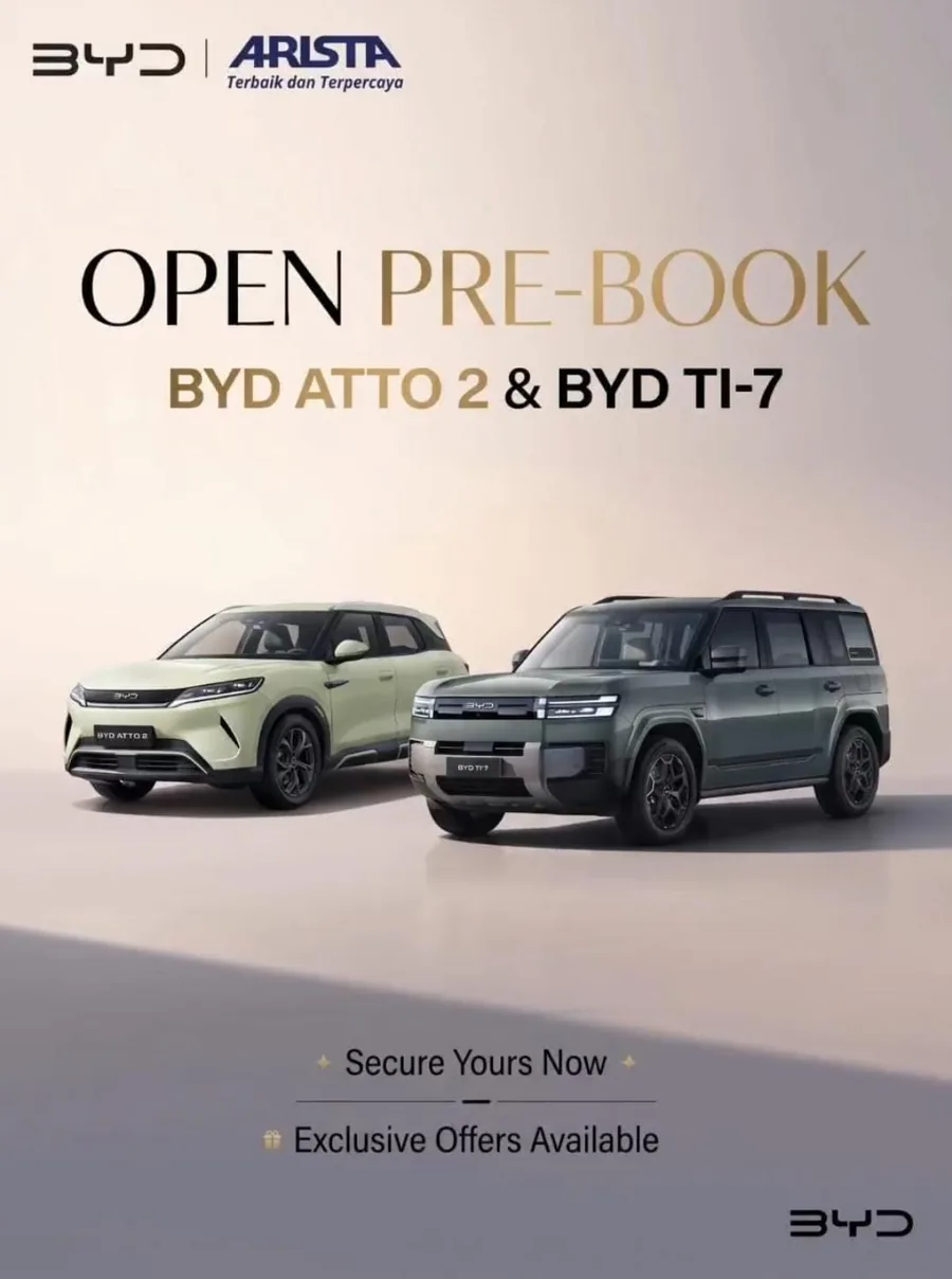 BYD ATTO 2 byd atto2 ti7 prebook