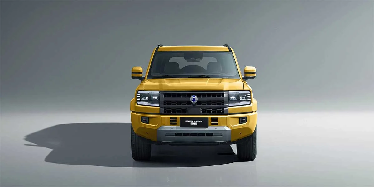 Grille depan dan lampu LED matrix DENZA B5