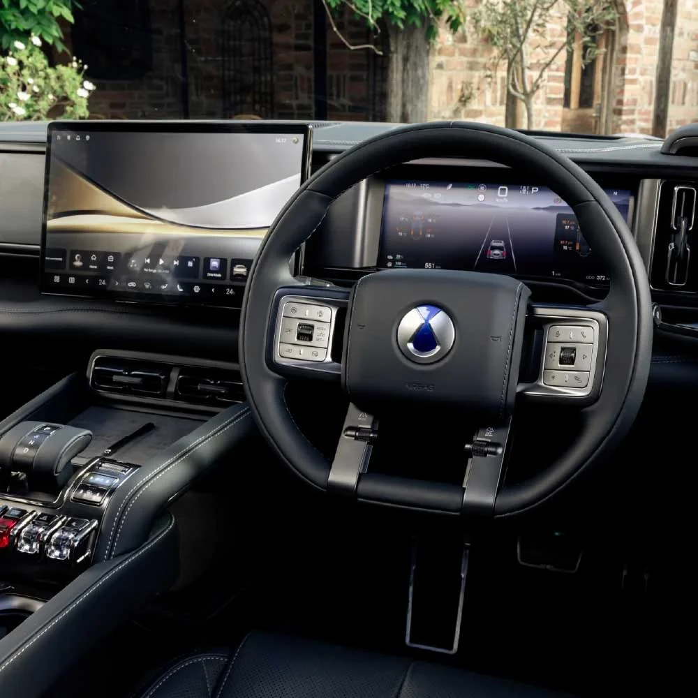 Kualitas material interior DENZA B5